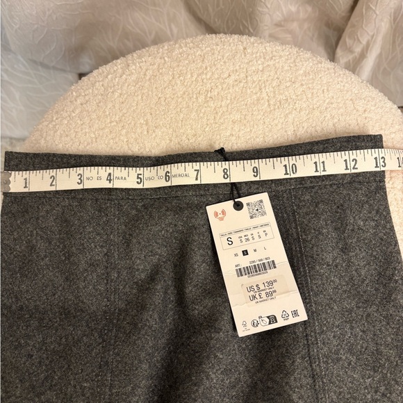 Zara Gray Maxi Skirt - Picture 5 of 5